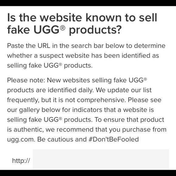 Ugg insure authenticity, do not be fooled! - Picture 3 of 8
